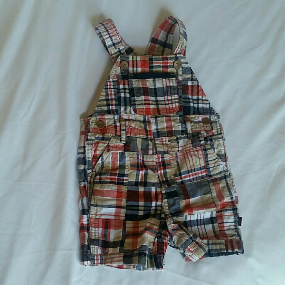 GYMBOREE boy overalls 6-12 month